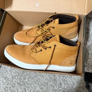 Timberland Tan Boat Shoes